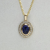 Blue Sapphire Pendant