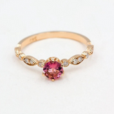 PINK Tourmaline Ring