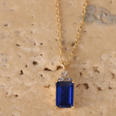 Blue Sapphire Pendant