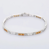 Natural Yellow Sapphire Bracelet
