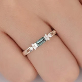 Aquamarine Ring
