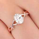 Moissanite Ring
