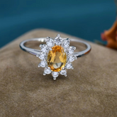 Citrine Ring