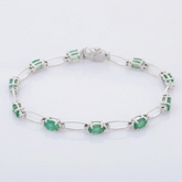 Zambian Emerald Bracelet