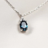 Blue Sapphire Pendant