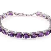 Purple Amethyst Bracelet