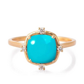 Blue Turquoise Ring