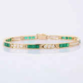 Zambian Emerald Bracelet