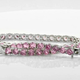 Pink Rhodolite Bracelet
