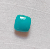 Natural Turquoise Cabochon Loose Gemstone | Square Cushion Cut Turquoise Gem for Ring Setting, Wire Wrapping & Fine Jewelry Making