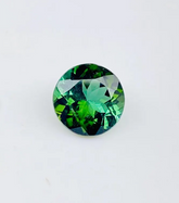 Natural Round Tourmaline ,Loose Tourmaline Gemstone | Faceted Round Cut Gem |For Jewellery Making Stone(9.3x5.8mm)