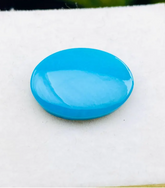 Natural Turquoise Oval 9.10 Carts,Rare Arizona Turquoise Cabochon Loose Gemstone, 19x14.5x3.9mm, For Jewelry Making.