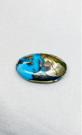 Sleeping Beauty Turquoise 17.65 CT Rare Arizona Turquoise Cabochon Loose Gemstone For Jewelry Making